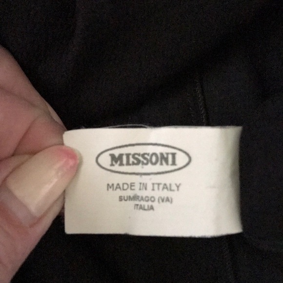 MISSONI Rare authentic vintage blouse with sequins detail NEW size 40 or L - Picture 5 of 8